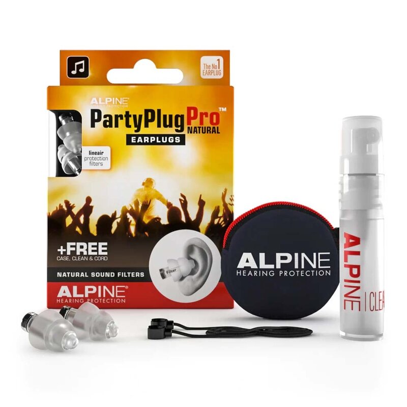 PartyPlug Pro Natural gehoorbescherming oordoppen