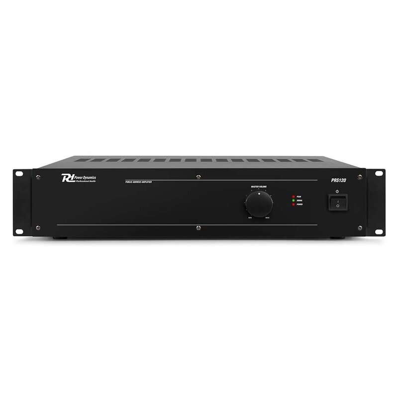 PRS120 100V/8Ω slaveversterker voor PRM-serie 120W
