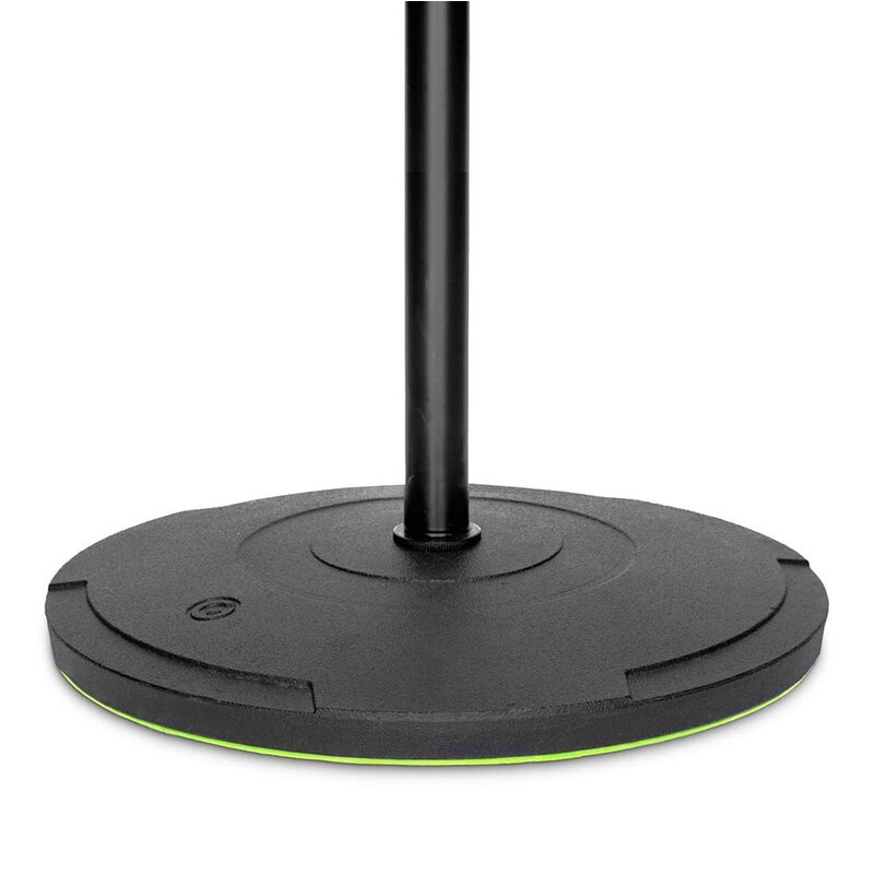 TMS 2222 laag Touring microfoonstatief met ronde voet & telescopische hengel