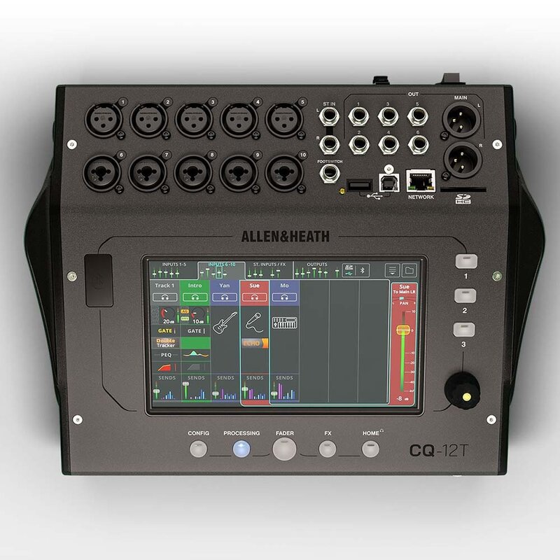CQ-12T Compacte digitale mixer