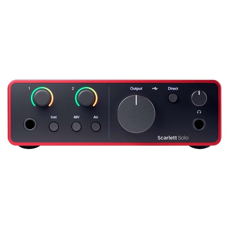 Focusrite Scarlett Solo 4th Gen USB audio interface Scarlett Solo 4th Gen USB audio interface