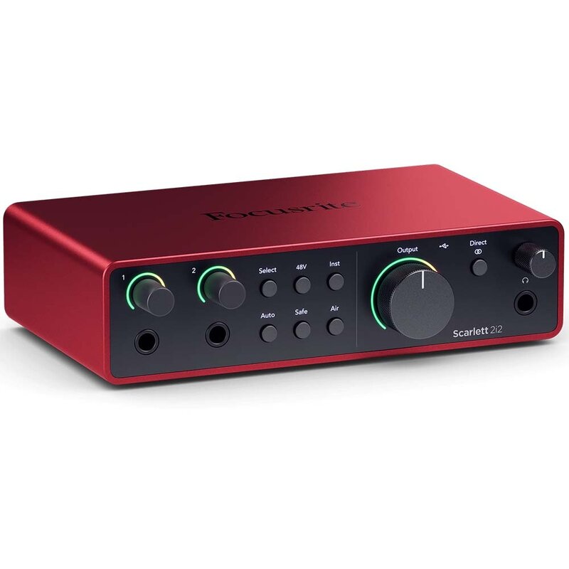 Focusrite Scarlett 2i2 4th Gen USB audio interface Scarlett 2i2 4th Gen USB audio interface