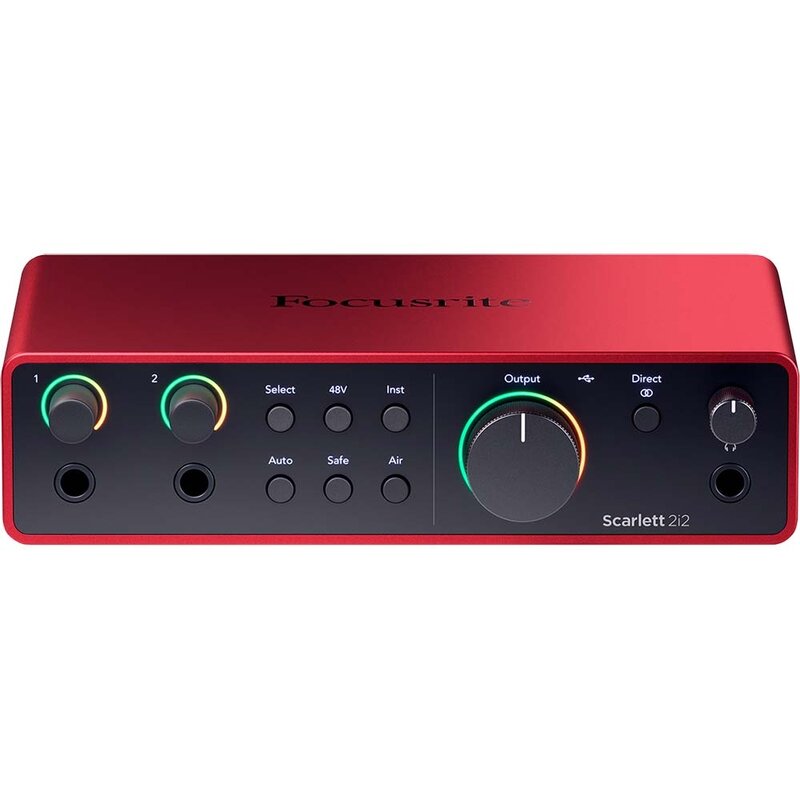Focusrite Scarlett 2i2 4th Gen USB audio interface Scarlett 2i2 4th Gen USB audio interface