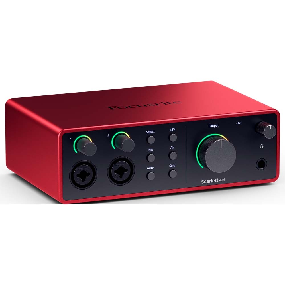 Focusrite Scarlett 4i4 4th Gen USB audio interface afbeelding