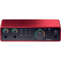 Focusrite Scarlett 2i2 Studio 4th Gen USB audio interfaceset Scarlett 2i2 Studio 4th Gen USB audio interfaceset