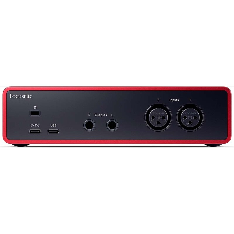 Focusrite Scarlett 2i2 Studio 4th Gen USB audio interfaceset Scarlett 2i2 Studio 4th Gen USB audio interfaceset