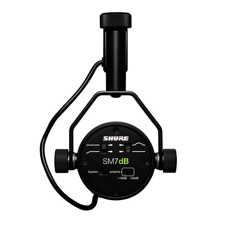 Shure SM7dB dynamische microfoon met voorversterker SM7dB dynamische microfoon met voorversterker