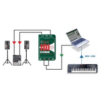 JDI Stereo passieve DI box
