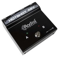 Hotshot 48V condensator microfoonschakelaar