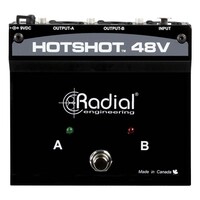 Hotshot 48V condensator microfoonschakelaar