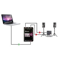 USB-Pro stereo USB DI box