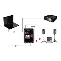 USB-Pro stereo USB DI box