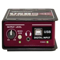 USB-Pro stereo USB DI box