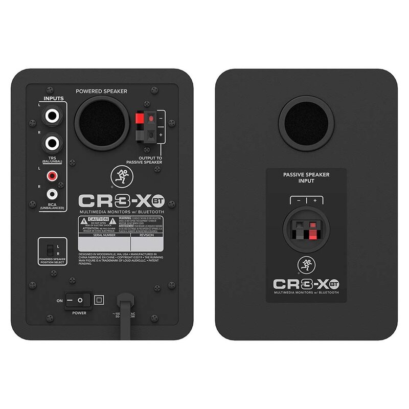 CR3-XBT actieve studiomonitors met BT (2 stuks)