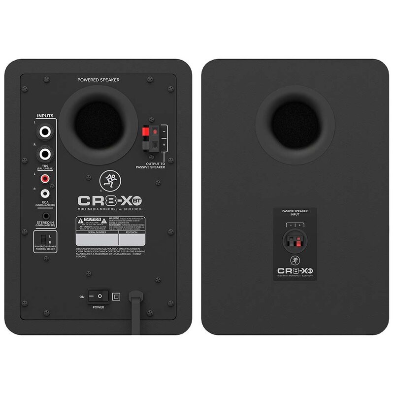 CR8-XBT actieve studiomonitors met BT (2 stuks)