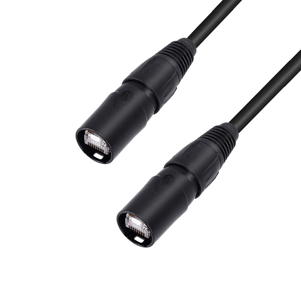 Adam Hall 5 Star CAT6 0500 Cat6A netwerkkabel met etherCON & Draka-kabel 5m afbeelding