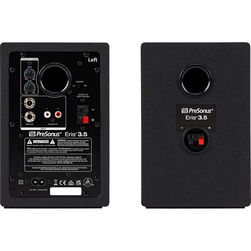 PreSonus Eris 3.5 2nd Gen actieve studiomonitors (2 stuks) Eris 3.5 2nd Gen actieve studiomonitors (2 stuks)