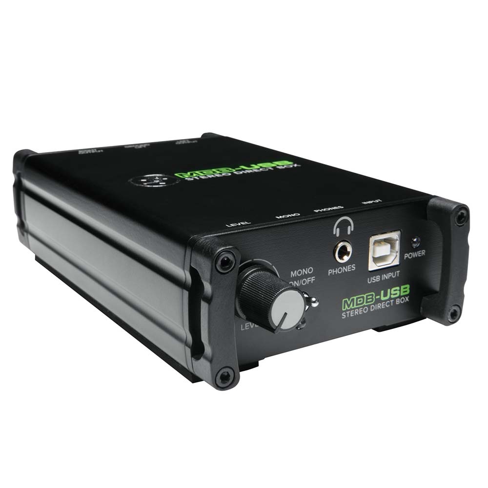 Mackie MDB-USB passieve stereo USB DI box afbeelding