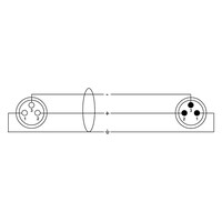 Cordial CPM 7.5 FM XLR microfoonkabel met Neutrik-pluggen 7,5m CPM 7.5 FM XLR microfoonkabel met Neutrik-pluggen 7,5m