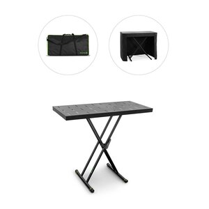 Gravity KSX2 RD SET1 Keyboard standaard met bureau, tas & doek