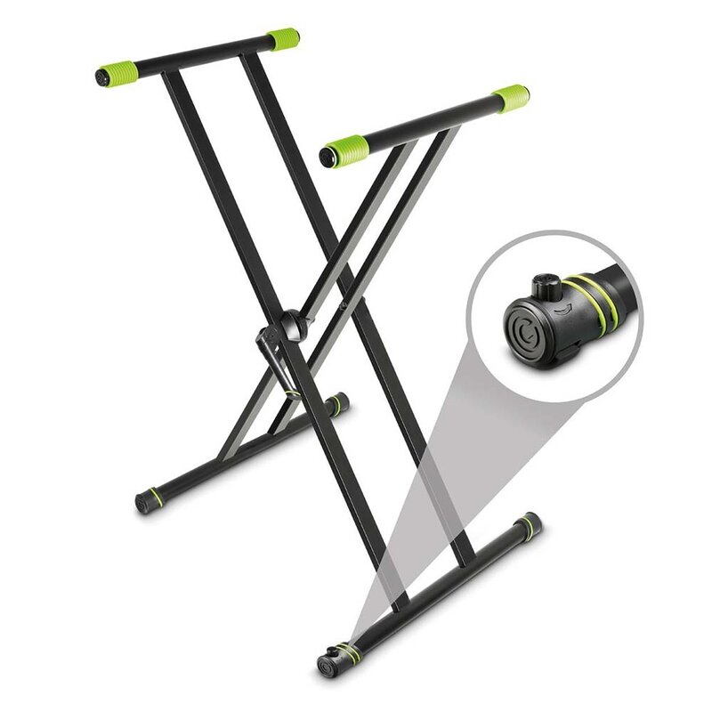 KSX2 RD SET1 Keyboard standaard met bureau, tas & doek