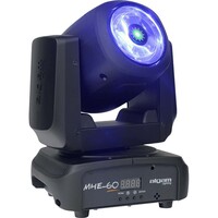 MHE-60 LED RGBW wash moving head met laser 6x 15W