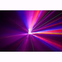 MHE-60 LED RGBW wash moving head met laser 6x 15W