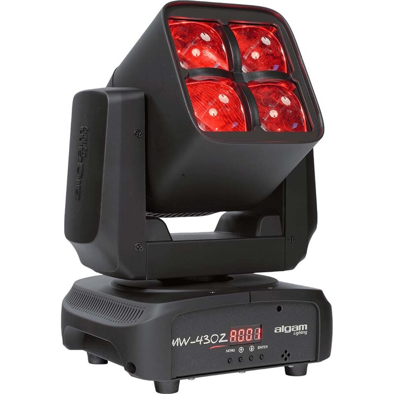 MW-430Z LED RGBW wash moving head met zoom 4x 30W