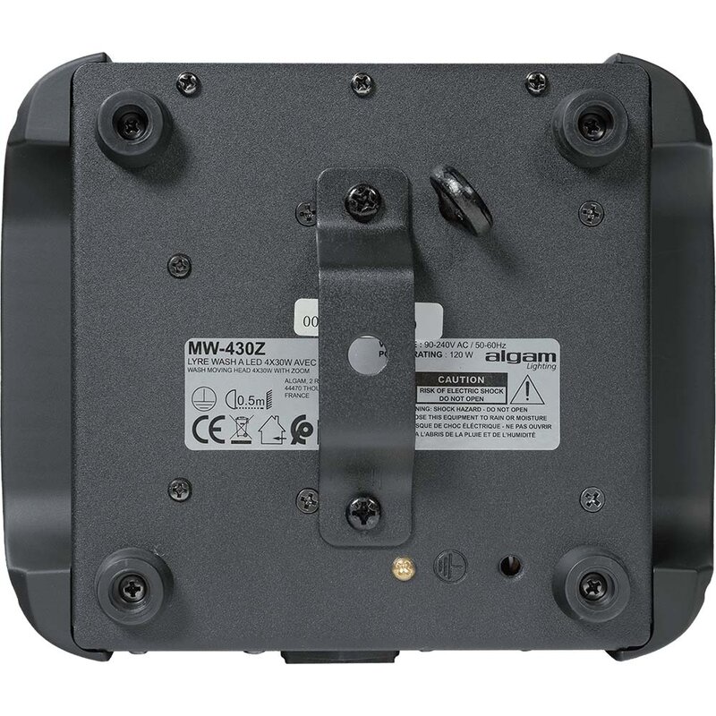 MW-430Z LED RGBW wash moving head met zoom 4x 30W