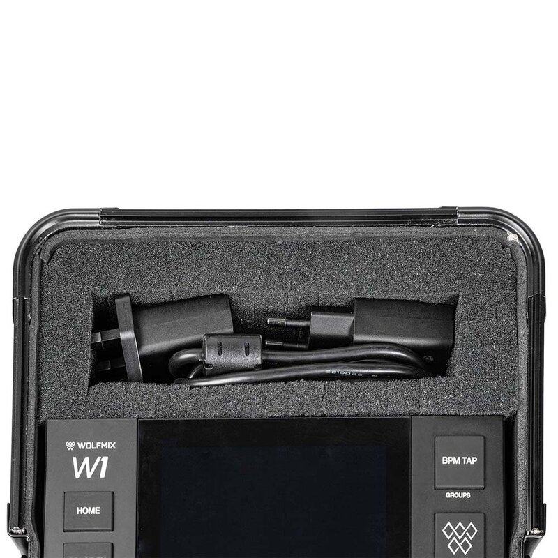 Ultimate Pick Foam Flight Case Wolfmix W1 zwart