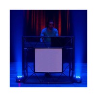 Accu-Stand Pro Event TBL2 MB dj-booth zwart Pro Event TBL2 MB dj-booth zwart