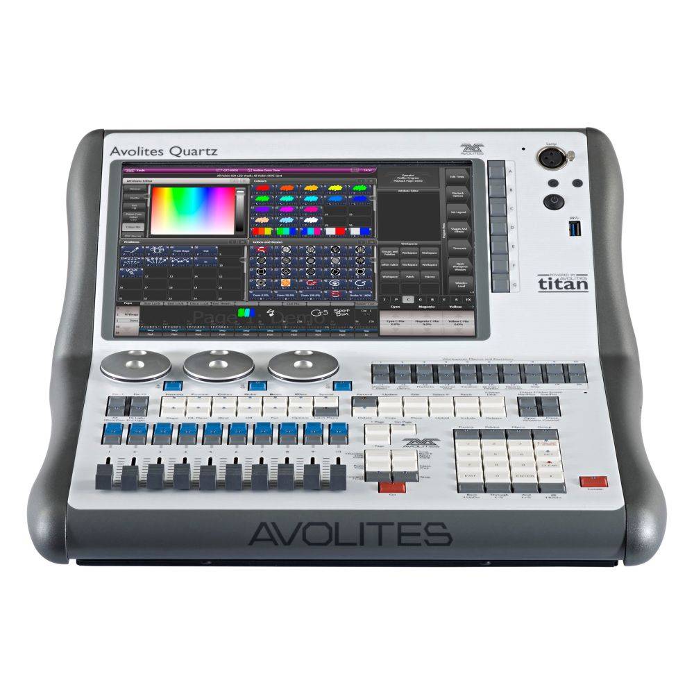 Avolites Quartz DMX lichtcontroller afbeelding