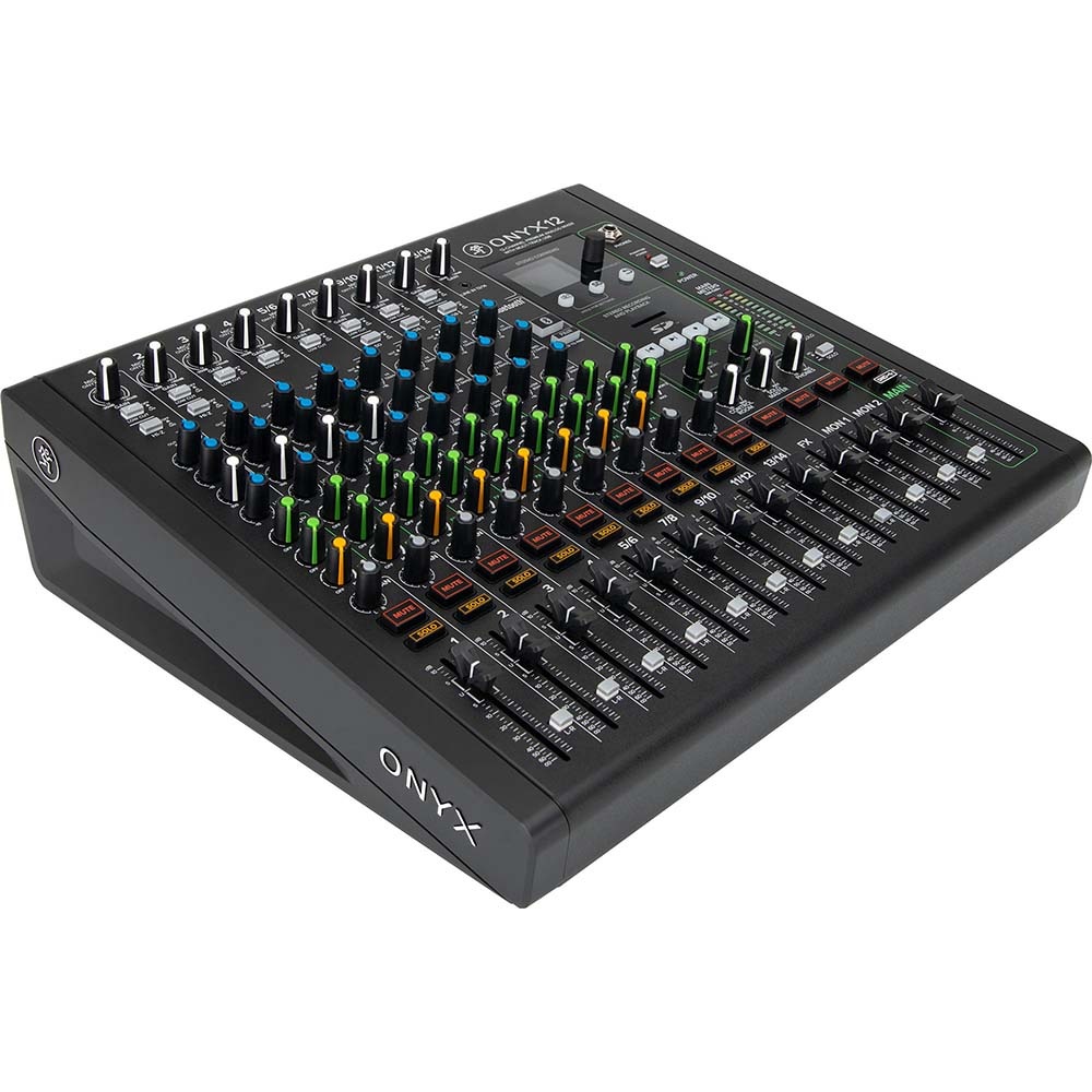 Mackie Onyx12 12-kanaals mengpaneel met USB-interface afbeelding