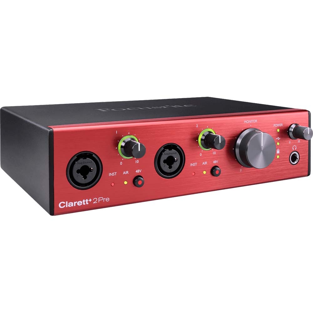 Focusrite Clarett+ 2Pre USB audio interface afbeelding
