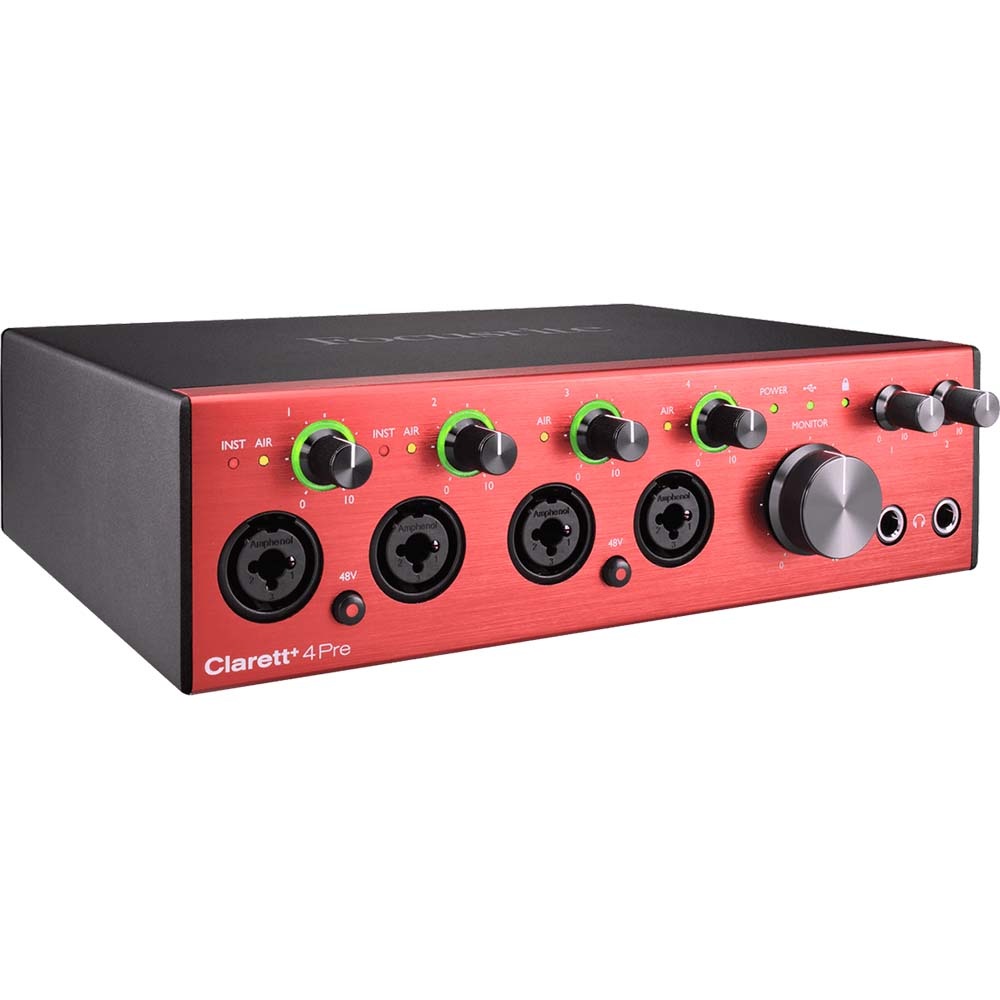 Focusrite Clarett+ 4Pre USB audio interface afbeelding