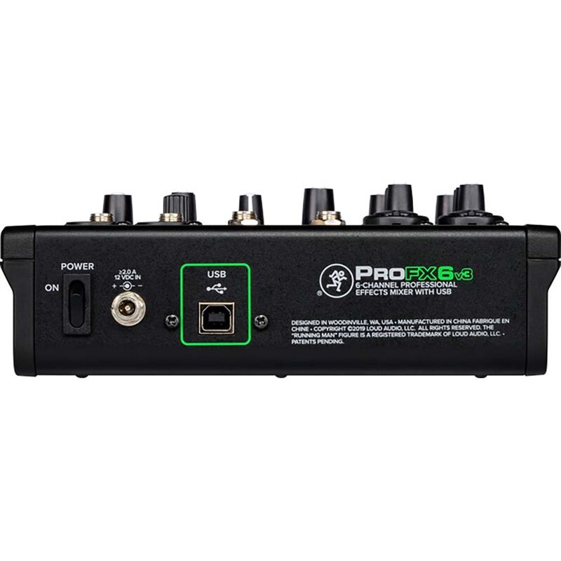 ProFX6v3 6-kanaals mengpaneel met USB-interface