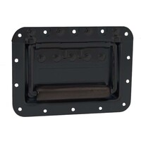 34085 BLK groot inbouw handvat 14mm diep zwart