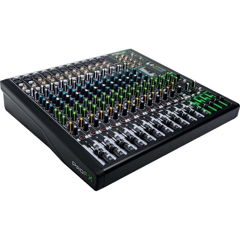 Mackie ProFX16v3 16-kanaals mengpaneel met USB-interface ProFX16v3 16-kanaals mengpaneel met USB-interface