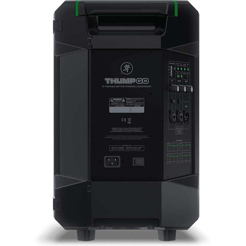 Thump GO mobiele speaker op accu 8 inch