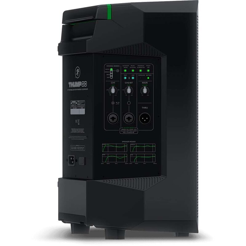 Thump GO mobiele speaker op accu 8 inch