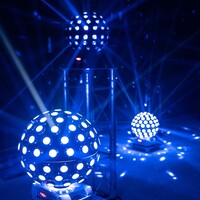 LED B-40 HCL Beam Effect MK2 RGBAW+UV zwart