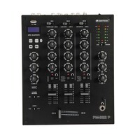 Omnitronic PM-322P 3-kanaals dj-mixer met BT en USB-speler PM-322P 3-kanaals dj-mixer met BT en USB-speler