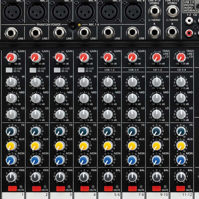 CMS600-3 8-kanaals mengpaneel