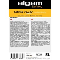 Algam Lighting FOG-MD medium rookvloeistof 5L FOG-MD medium rookvloeistof 5L