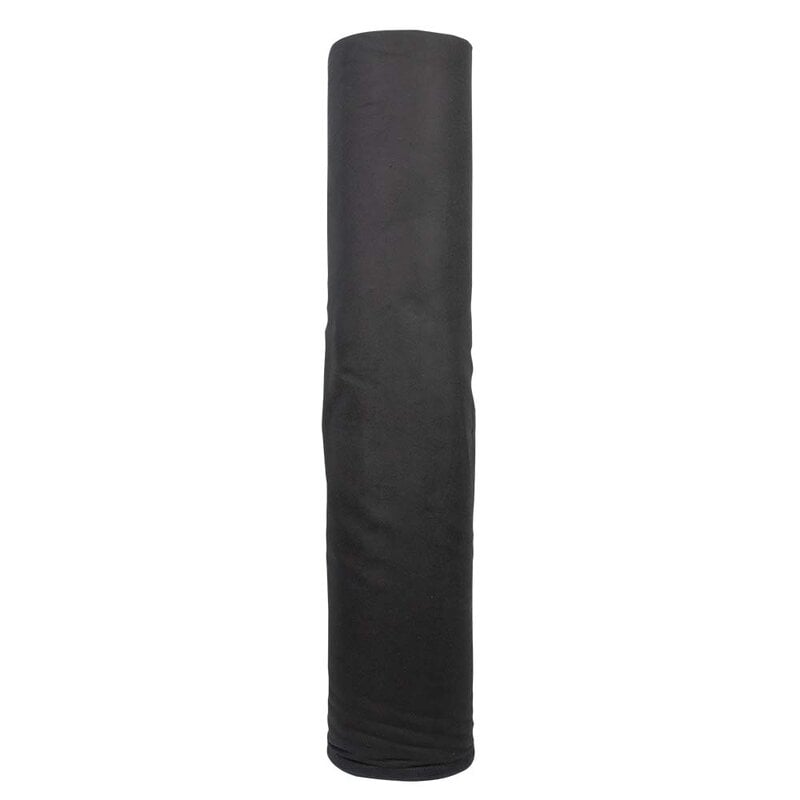 Showgear Dekomolton podiumrok scheurdoek 100cm x 60m 160 g/m² zwart Dekomolton podiumrok scheurdoek 100cm x 60m 160 g/m² zwart