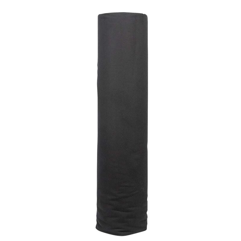 Wentex Dekomolton podiumrok scheurdoek 80cm x 60m 160 g/m² zwart Dekomolton podiumrok scheurdoek 80cm x 60m 160 g/m² zwart