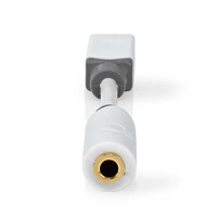 Nedis USB 2.0 Adapter C naar 3,5 mm minijack 10 cm USB 2.0 Adapter C naar 3,5 mm minijack 10 cm