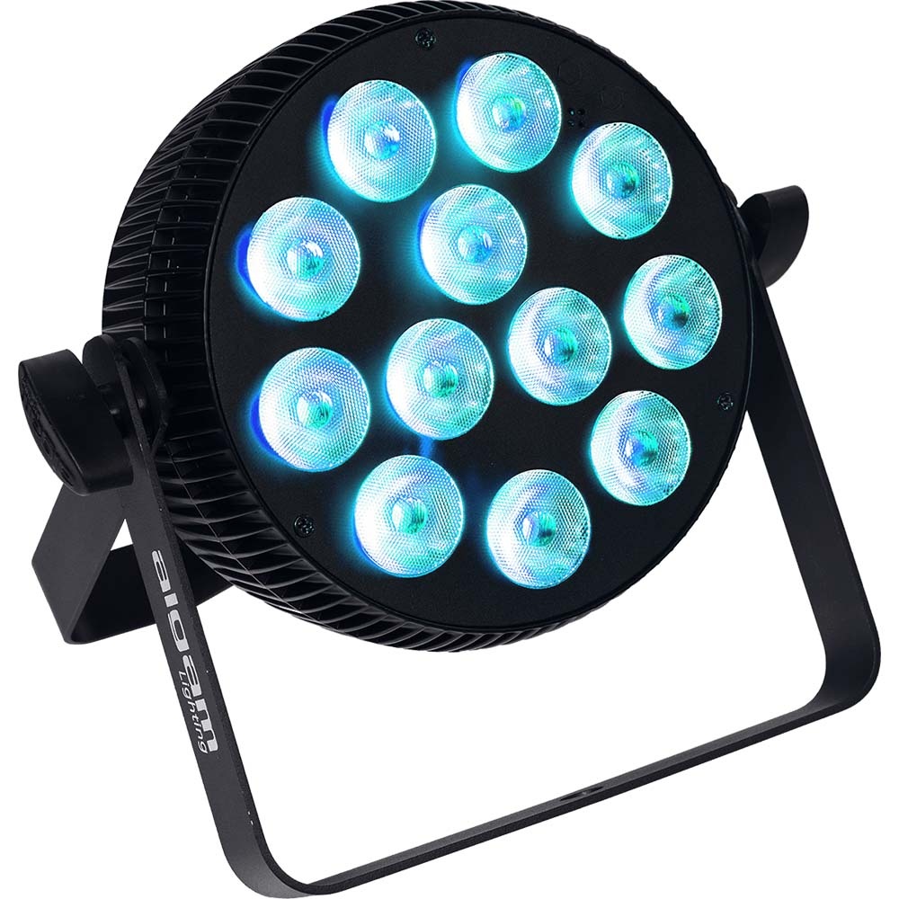 LED Par Algam Lighting Slimpar 1210 Quad 12 x 10W RGBW