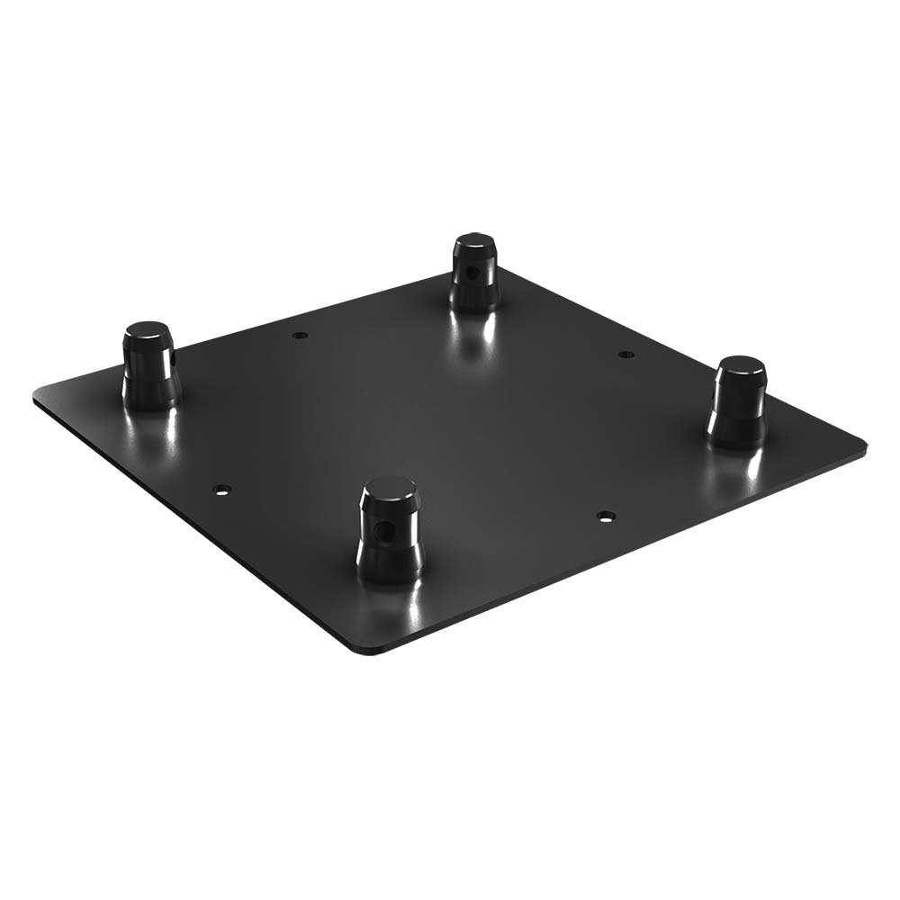Showtec FQ30-BP2 Vierkant truss baseplate male zwart afbeelding