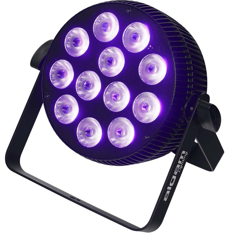 Algam Lighting Slimpar 1210 HEX LED-par 12x 10W RGBWAU Slimpar 1210 HEX LED-par 12x 10W RGBWAU